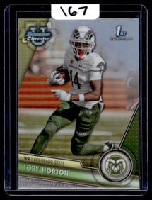 2023 Tory Horton Bowman Chrome U 1st Bowman/Refractor