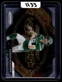 2023 Aaron Rodgers Panini Prizm Fireworks