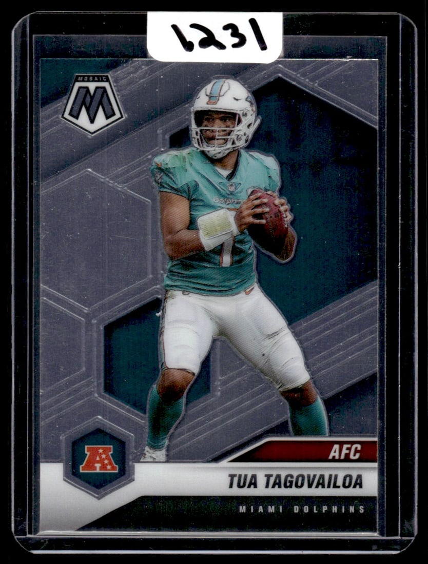 2021 Tua Tagovailoa Panini Mosaic AFC: 2021 Tua Tagovailoa Panini Mosaic AFC