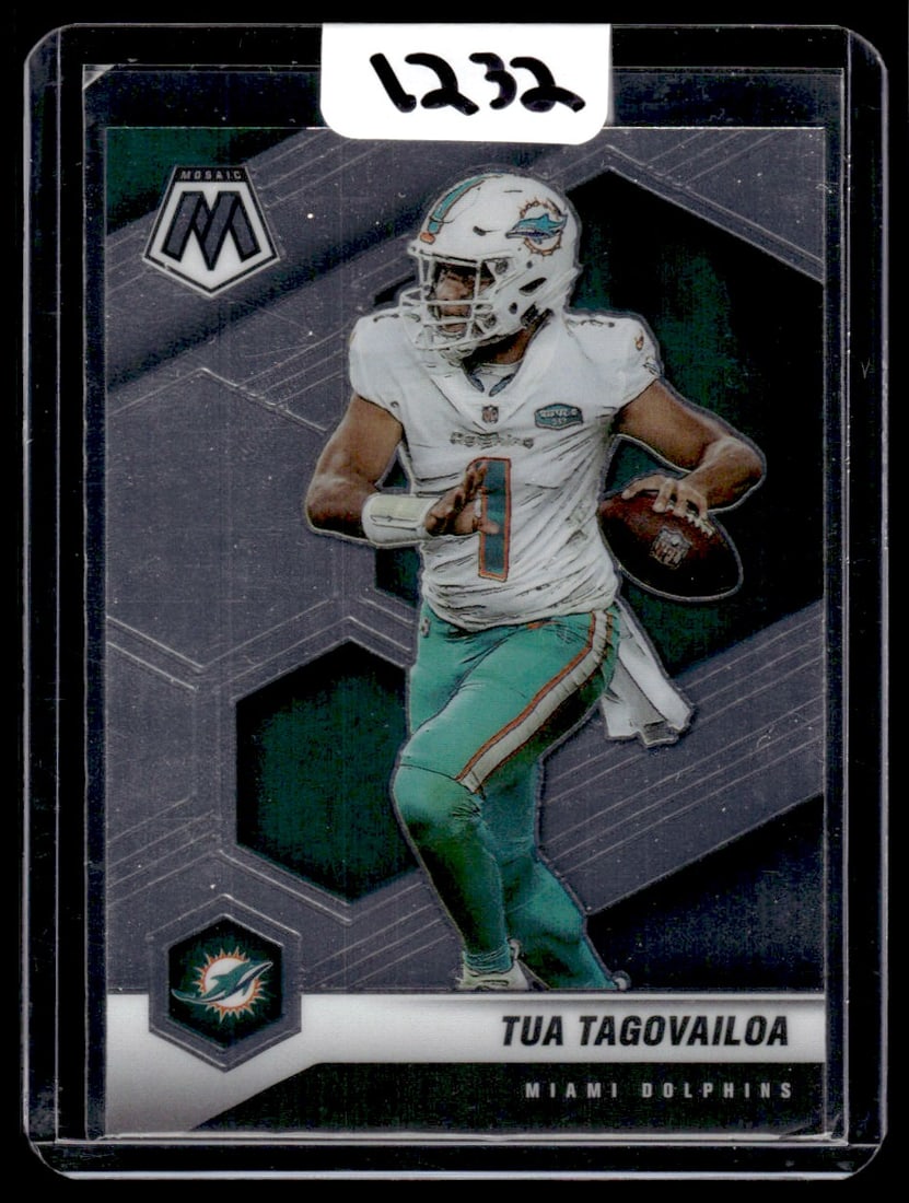2021 Tua Tagovailoa Panini Mosaic: 2021 Tua Tagovailoa Panini Mosaic