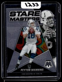 2022 Peyton Manning Panini Mosaic Stare Masters