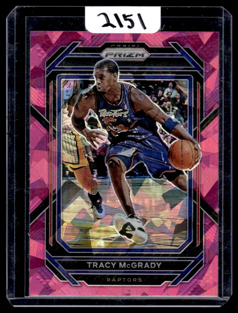2022-23 Tracy McGrady Panini Prizm/Pink Cracked Ice Prizm (1 of 1)