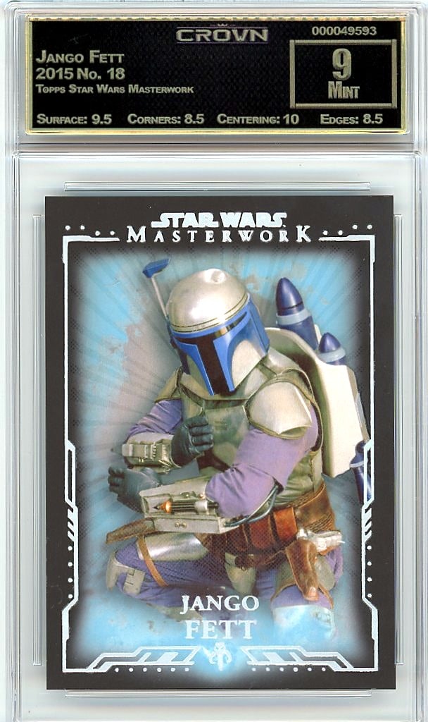 2015 Jango Fett Topps Star Wars Masterwork #18 Cr (1 of 1)