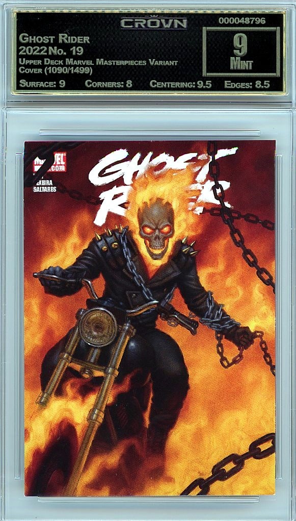 2022 Ghost Rider Upper Deck Marvel Masterpieces V (1 of 1)
