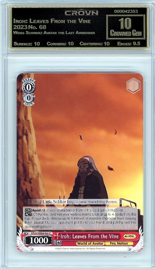 2023 Iroh: Leaves From the Vine Weiss Schwarz Ava (1 of 1)