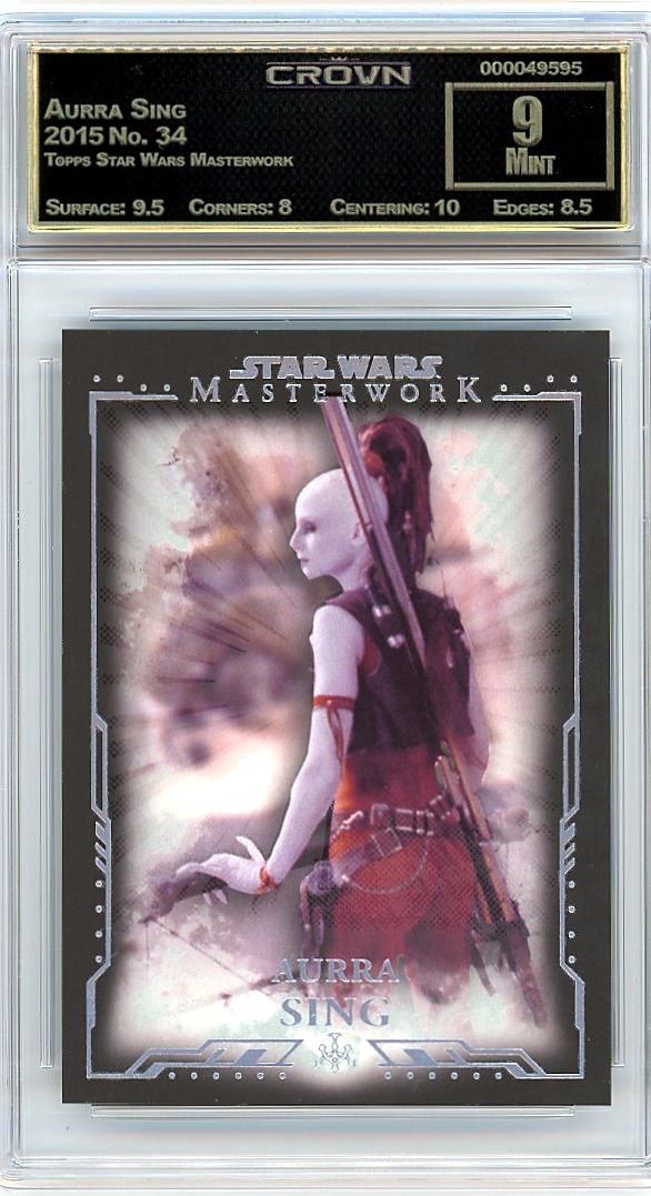 2015 Aurra Sing Topps Star Wars Masterwork #34 Cr (1 of 1)