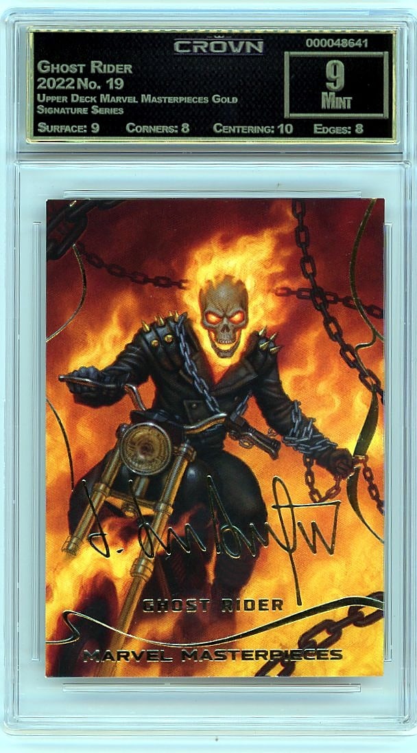 2022 Ghost Rider Upper Deck Marvel Masterpieces G (1 of 1)