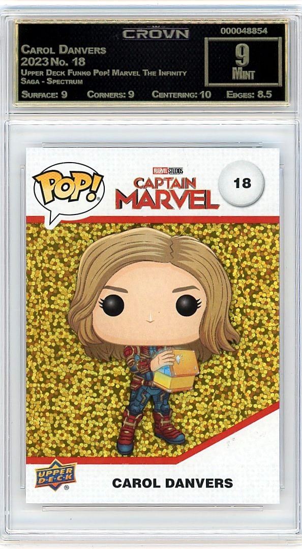 2023 Carol Danvers Upper Deck Funko Pop! Marvel T (1 of 1)