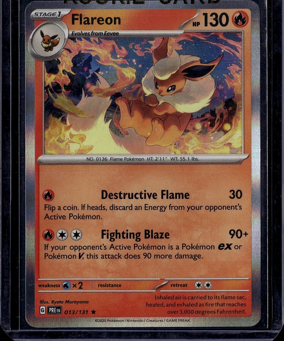 Flareon 013/131 Pokemon Scarlet & Violet Single C (1 of 1)