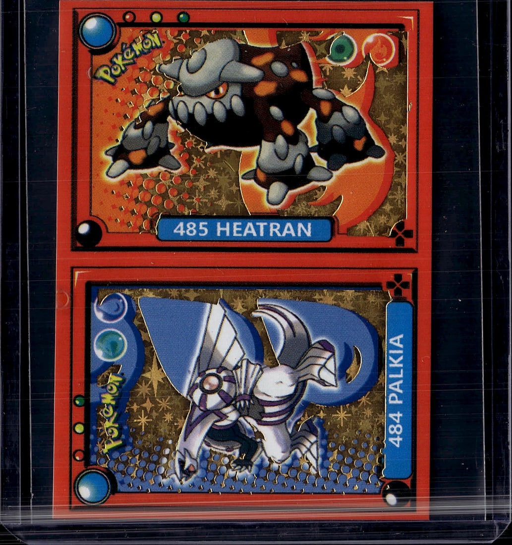 1999 Bandai Pokemon Carddass #485 Near Mint Card: This listing is internally inconsistent and cannot be verified. Bandai Carddass Pokemon cards were produced from 1996-2000 and only cover Generation 1 and Generation 2 Pokemon (up to #251). Palkia