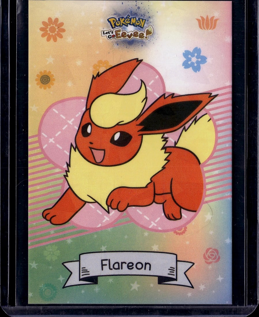 2019 Pokemon SM Black Star Promos SM186 Flareon M: Flareon SM186 is a Sun & Moon Black Star Promo card exclusively included in the Let's Play, Eevee! Theme Deck, released May 3, 2019. It is a Stage 1 Fire-type Pokemon with 110 HP, featuring the moves 