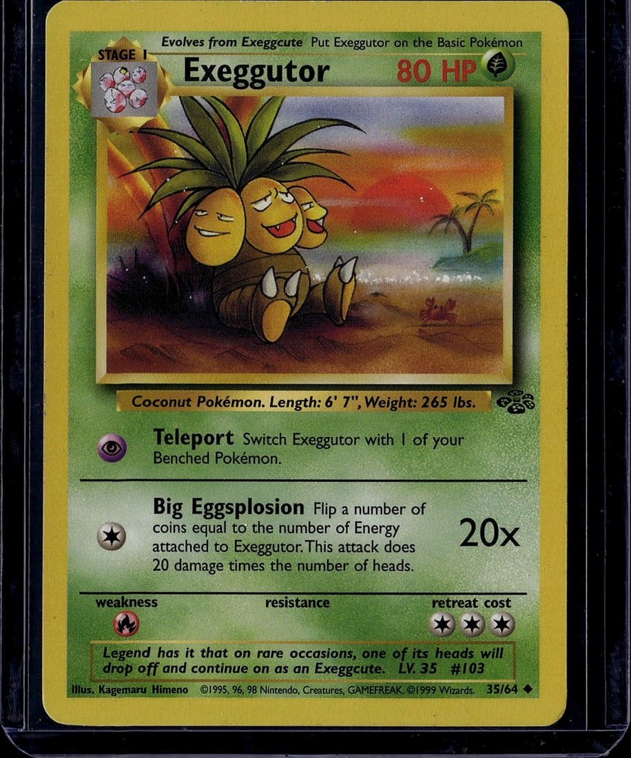 1999 Wizards of the Coast Jungle Pokemon Card #35 (1 of 1)