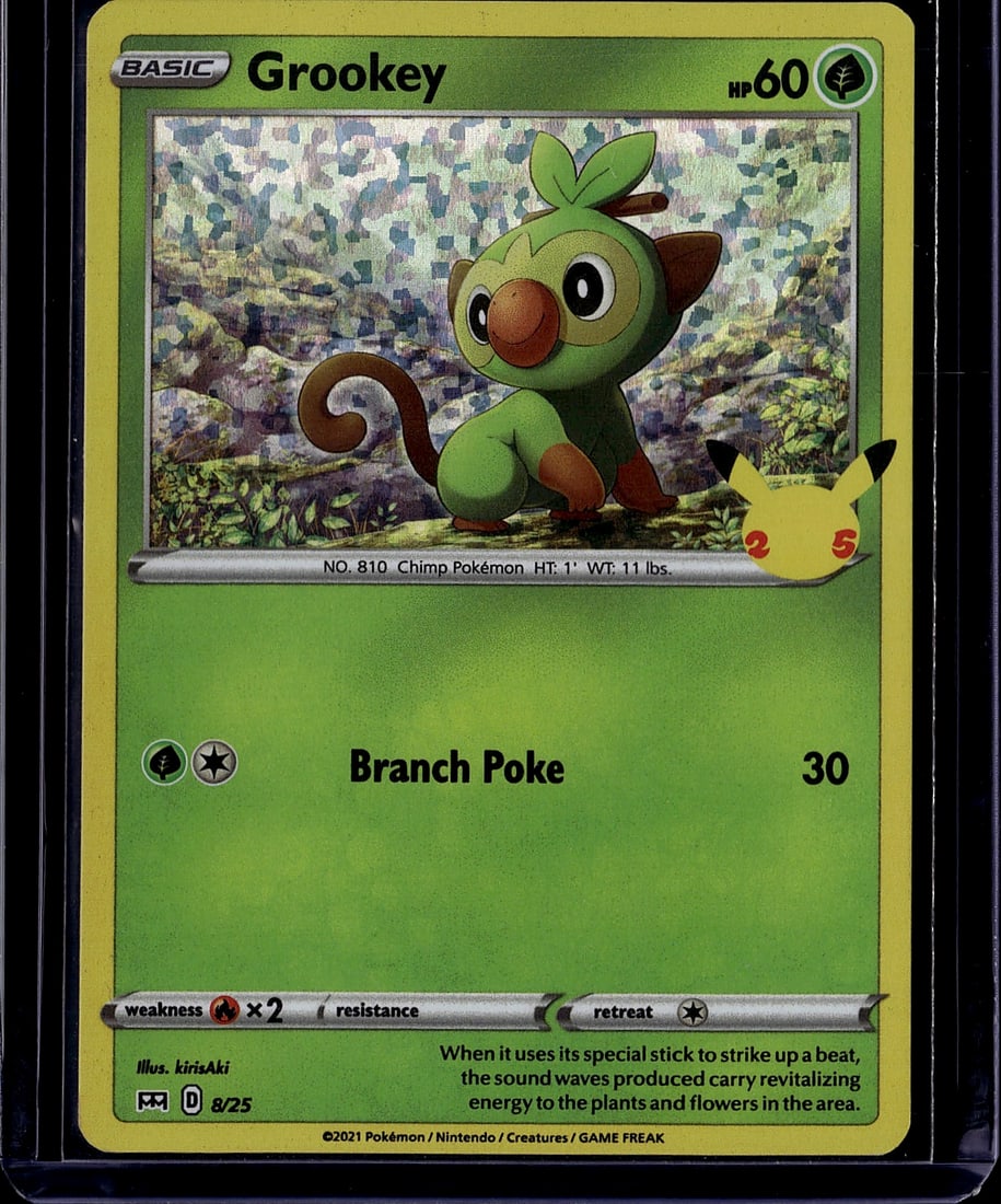 2021 Pokemon Grookey #810 Basic Chimp Card TCG Sw (1 of 1)