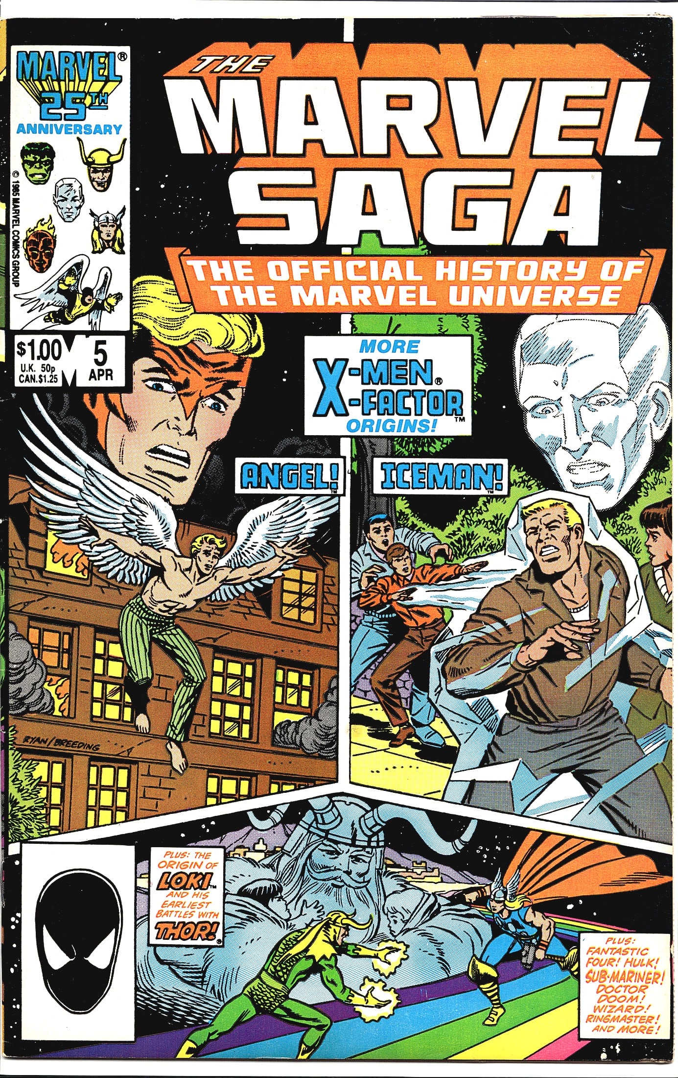 1986 Marvel Saga #5 Comic Book Marvel Collectible (1 of 1)