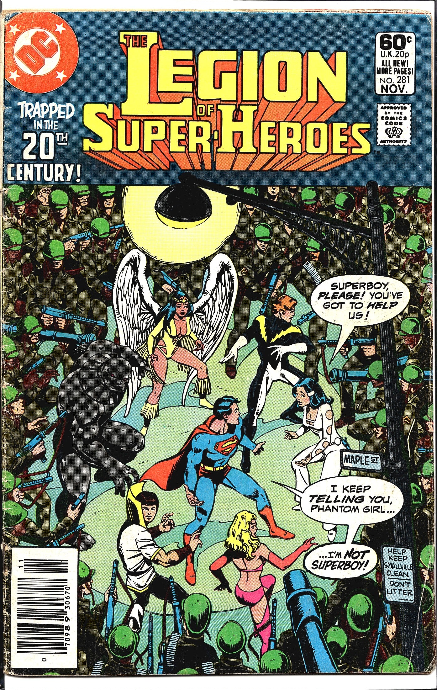1981 DC Comics The Legion of Super-Heroes #281 Co (1 of 1)