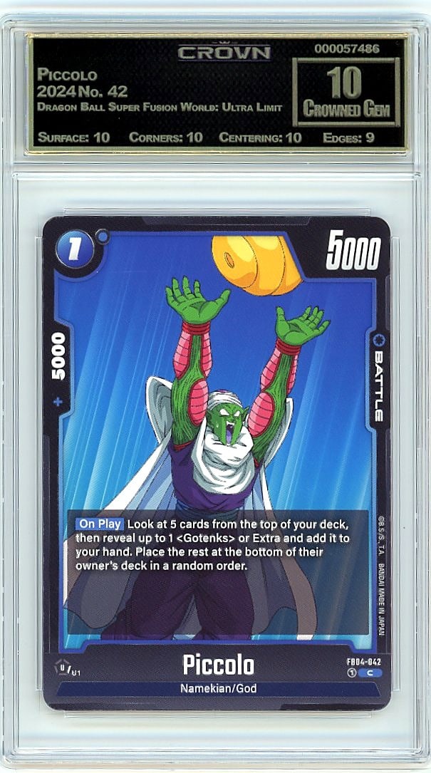 2024 Piccolo Dragon Ball Super Fusion World Ultra (1 of 1)