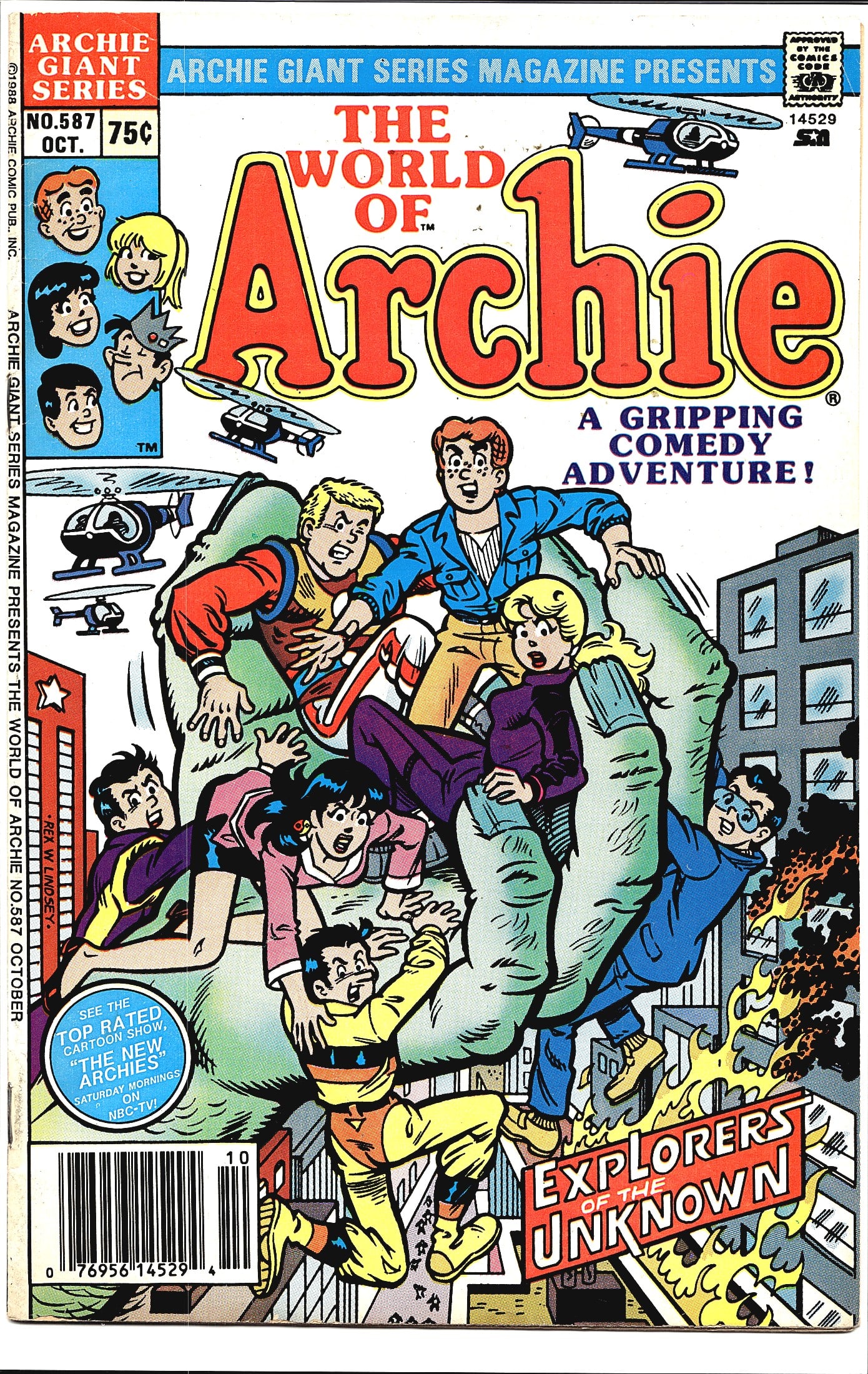 1988 Archie Giant Series Magazine #587 The World (1 of 1)