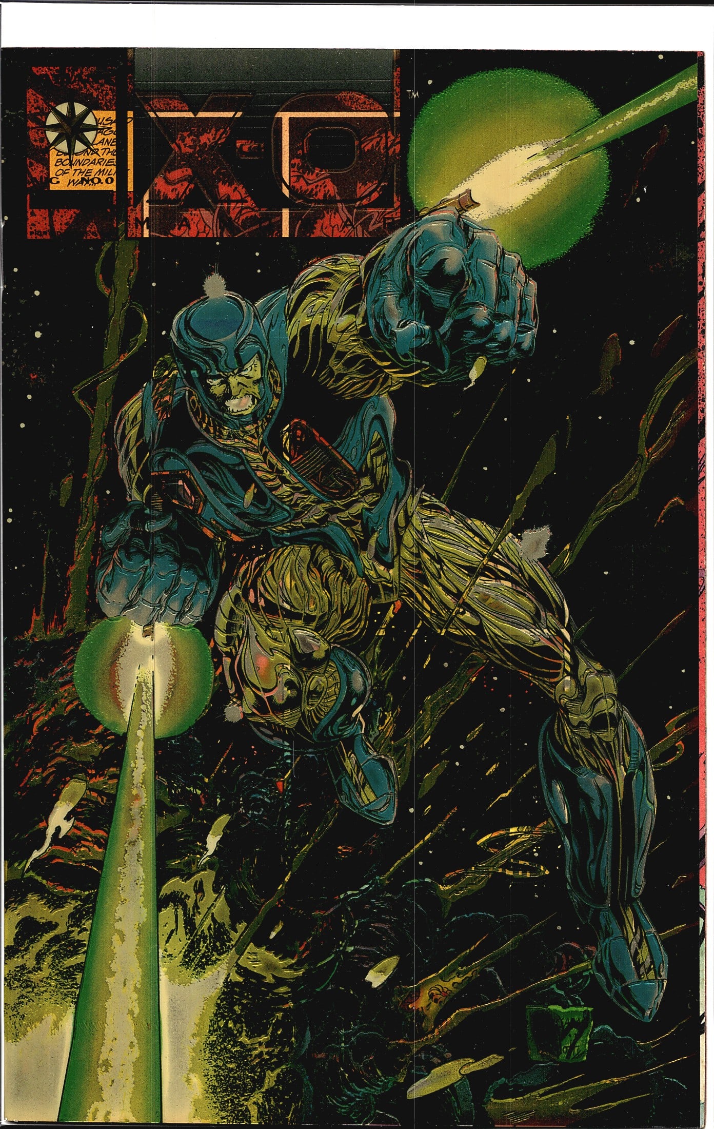 1993 Upper Deck Valiant Era SP1 X-O Manowar Foil (1 of 1)