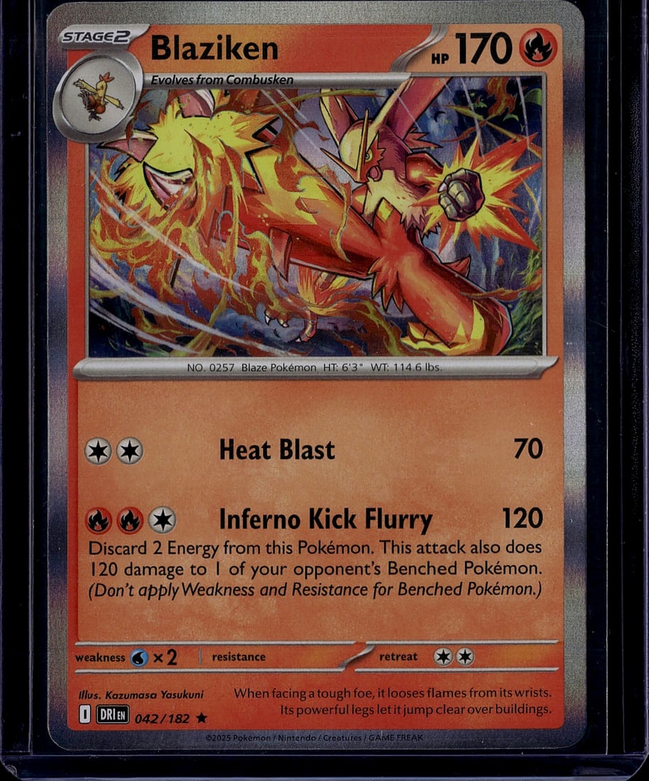 2025 Pokemon Scarlet Violet Destined Rivals Blazi (1 of 1)