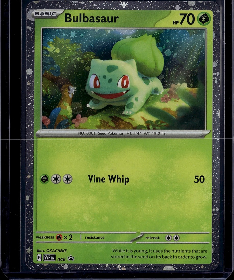 Bulbasaur 046 Scarlet Violet Pokemon Card - Grass (1 of 1)