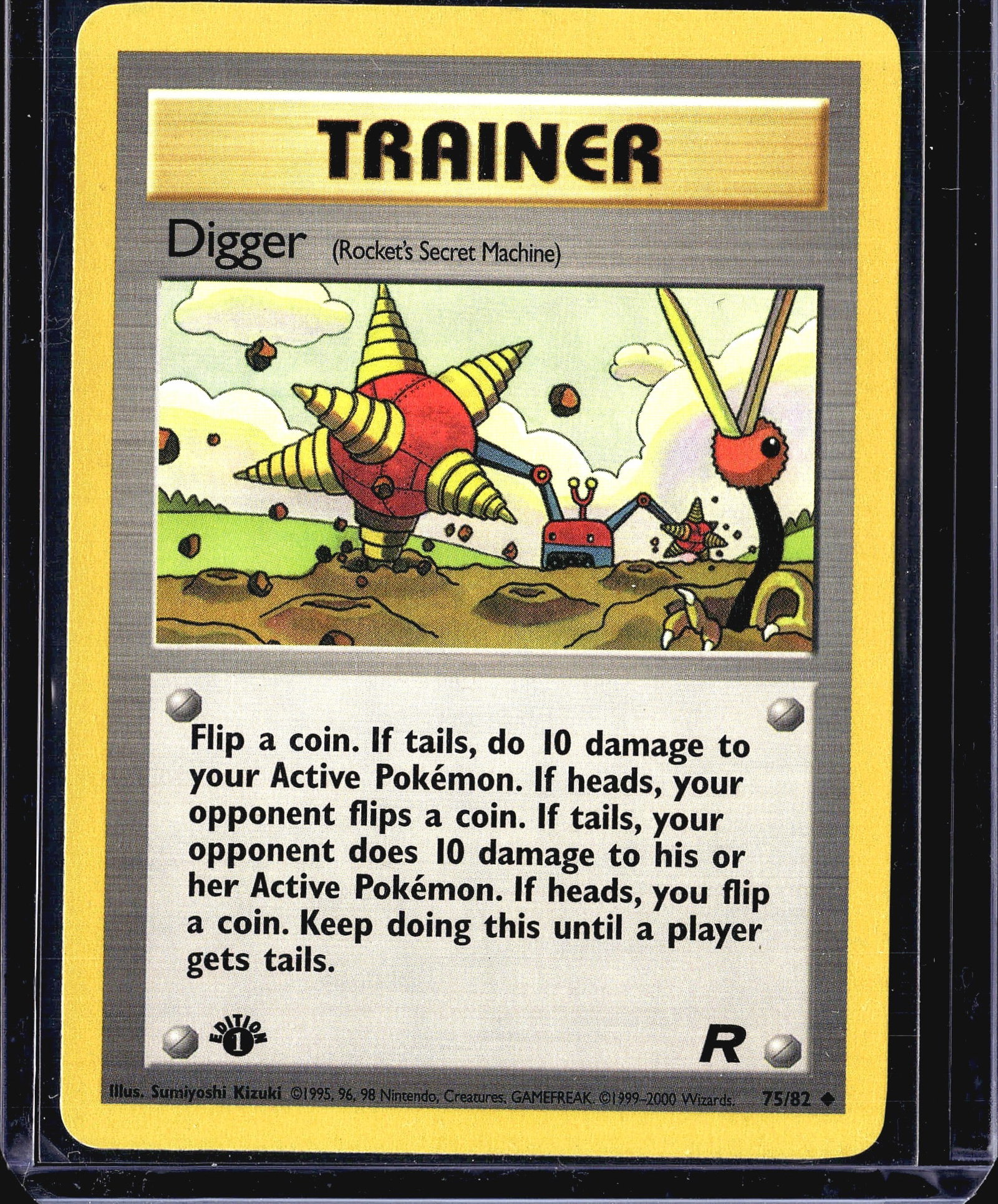 2000 Wizards of the Coast Team Rocket 1st Edition (1 of 1)