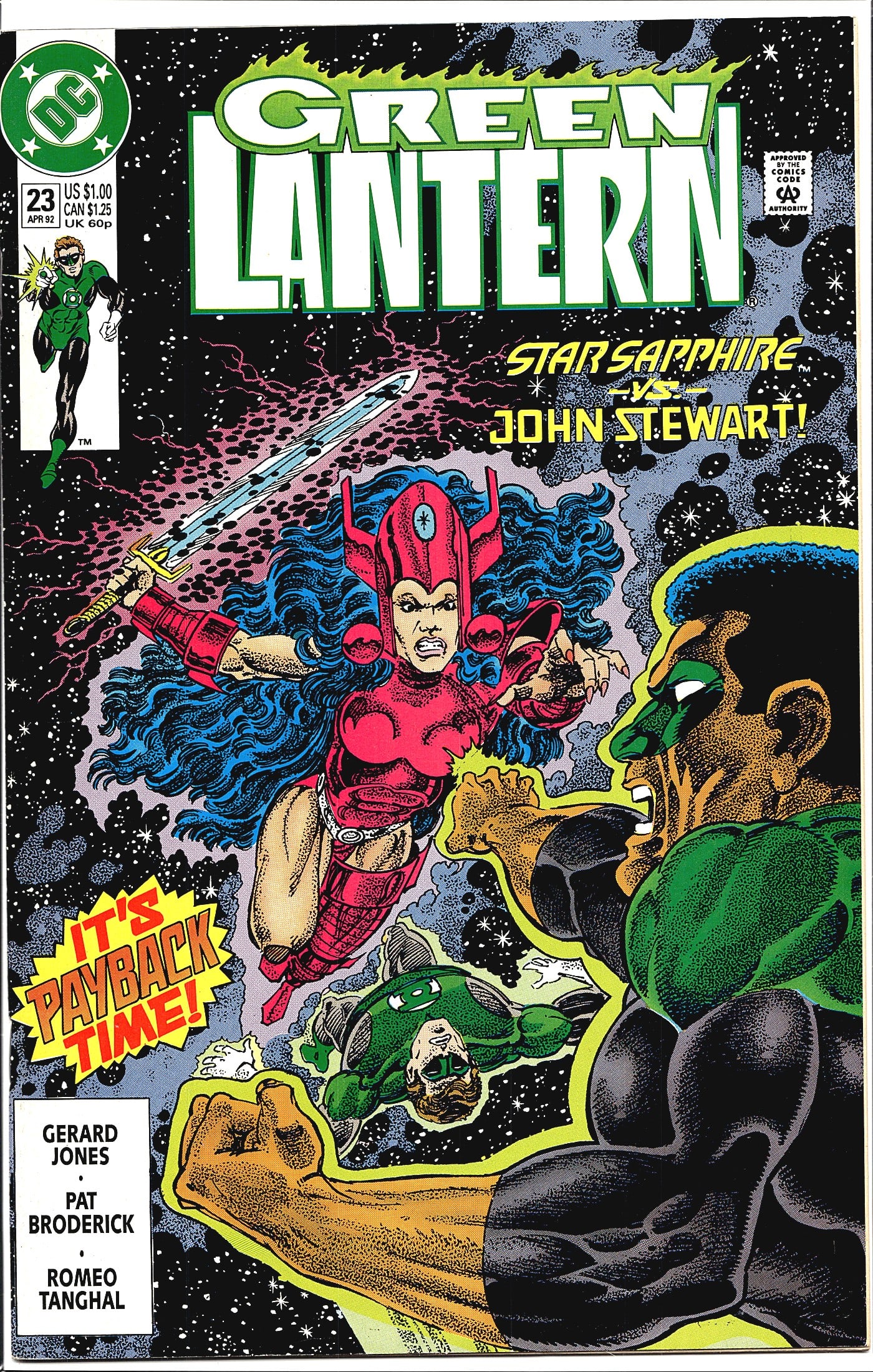 1992 DC Green Lantern 3rd Series #23 Comic Book (1 of 1)