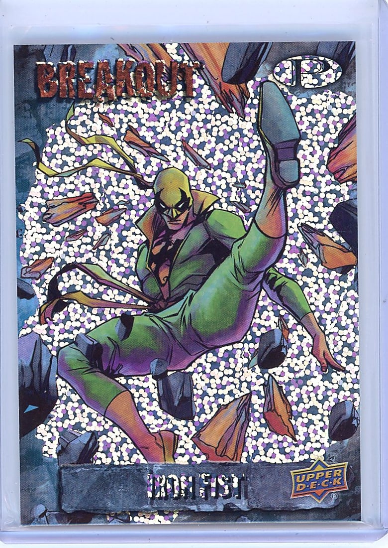 2021 Upper Deck Marvel Premier Breakout Iron Fist (1 of 1)