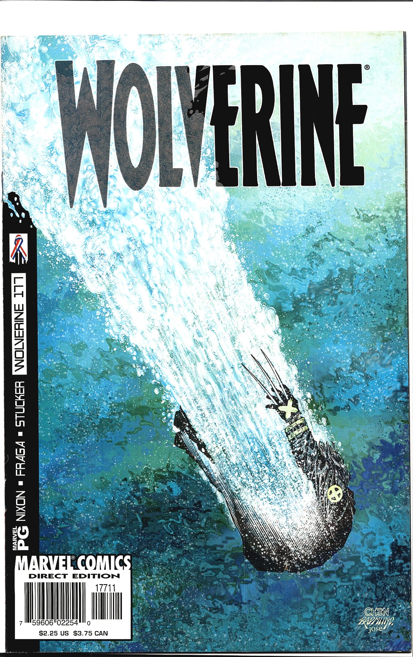 2002 Marvel Wolverine #177 Direct Edition Comic B (1 of 1)