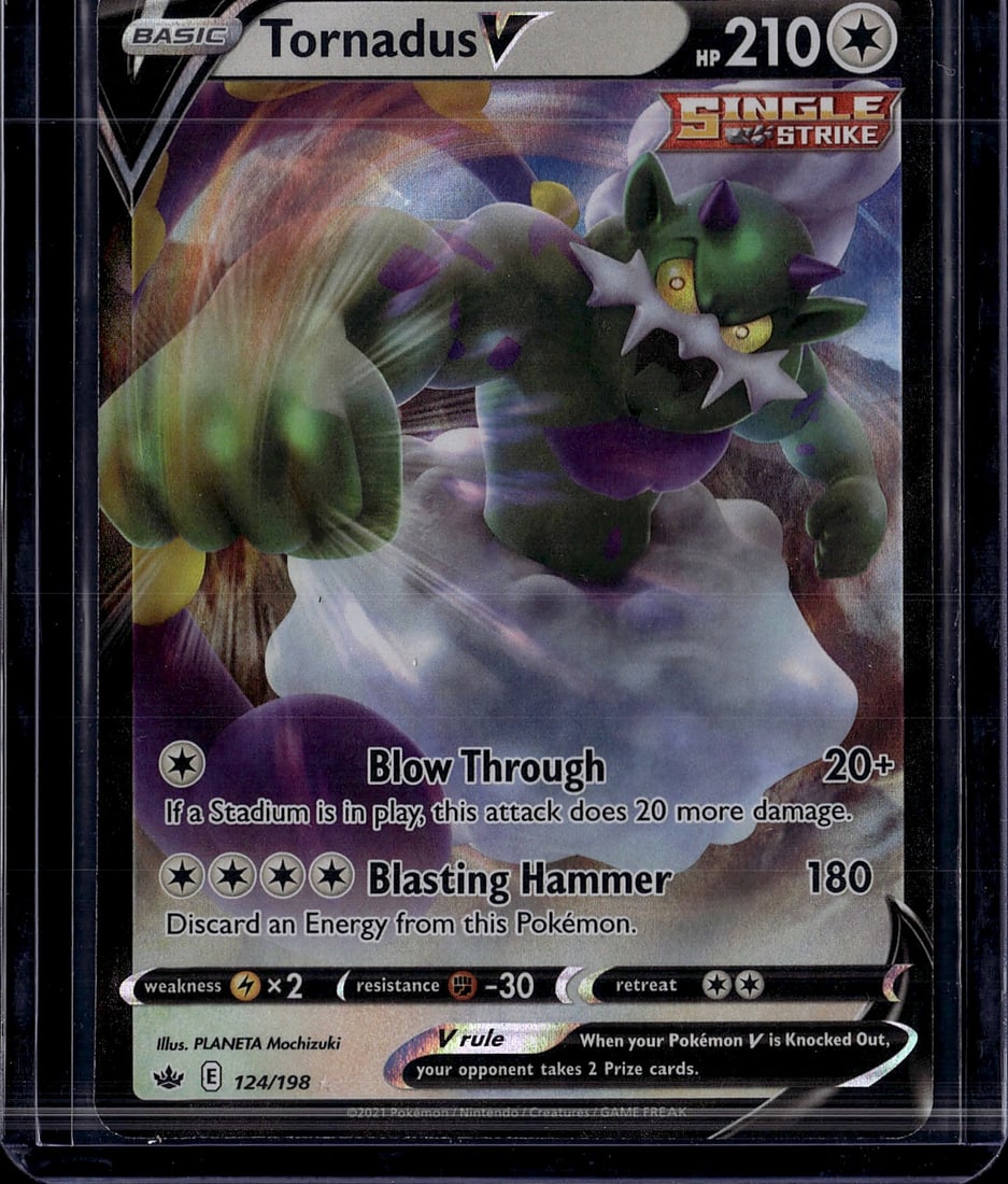 2021 Pokemon Sword & Shield Chilling Reign Tornad (1 of 1)