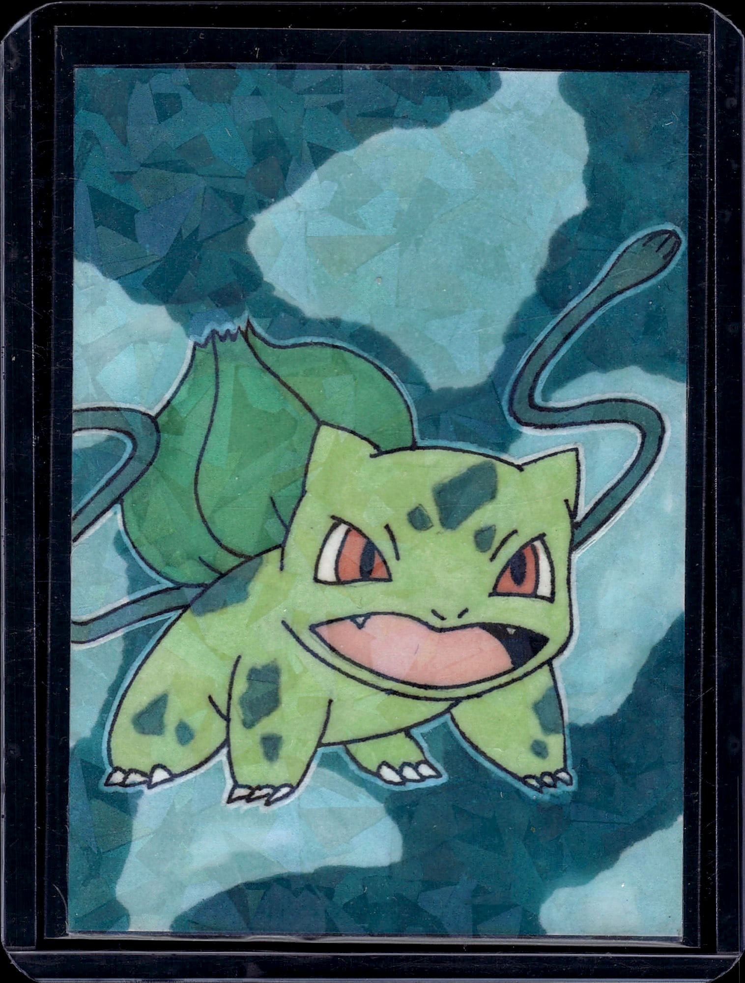 Bulbasaur Base Set 001/102 Pokemon Card 1999 Raw (1 of 1)