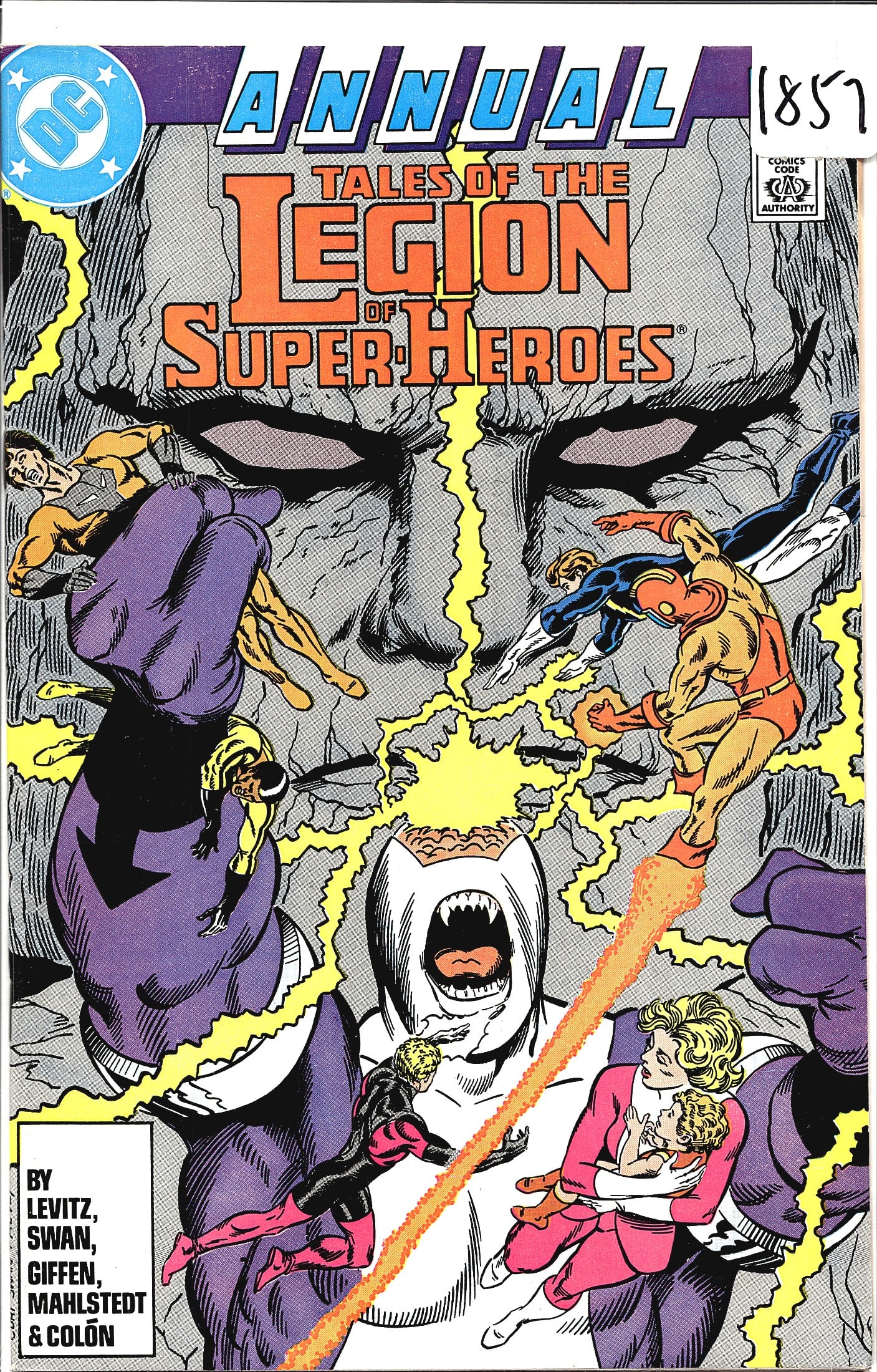 1987 DC Comics Tales of the Legion of Super-Heroe (1 of 1)