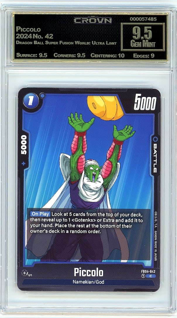 2024 Piccolo Dragon Ball Super Fusion World Ultra (1 of 1)