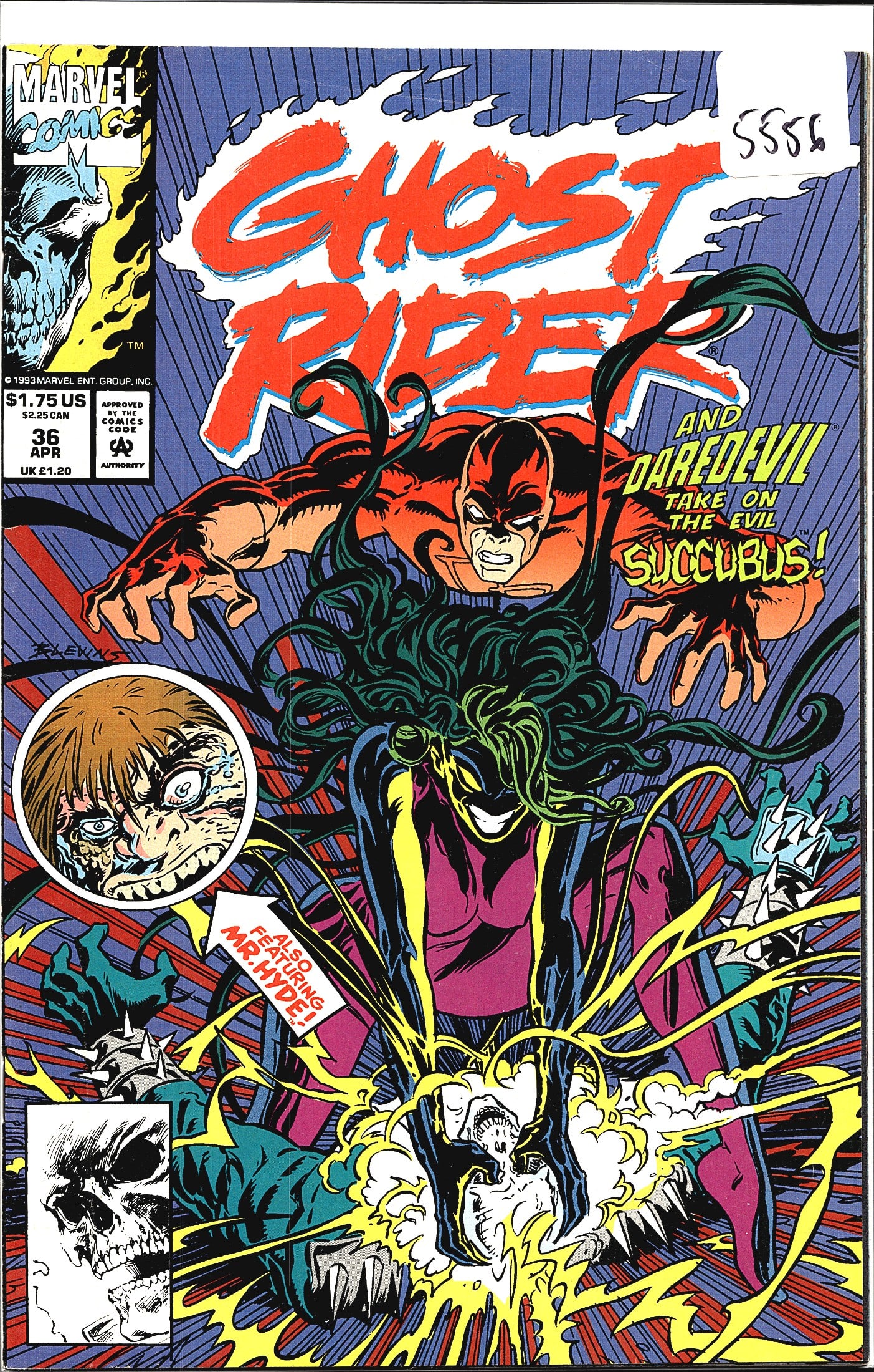 1993 Marvel Ghost Rider 2nd Series #36 Comic Book (1 of 1)
