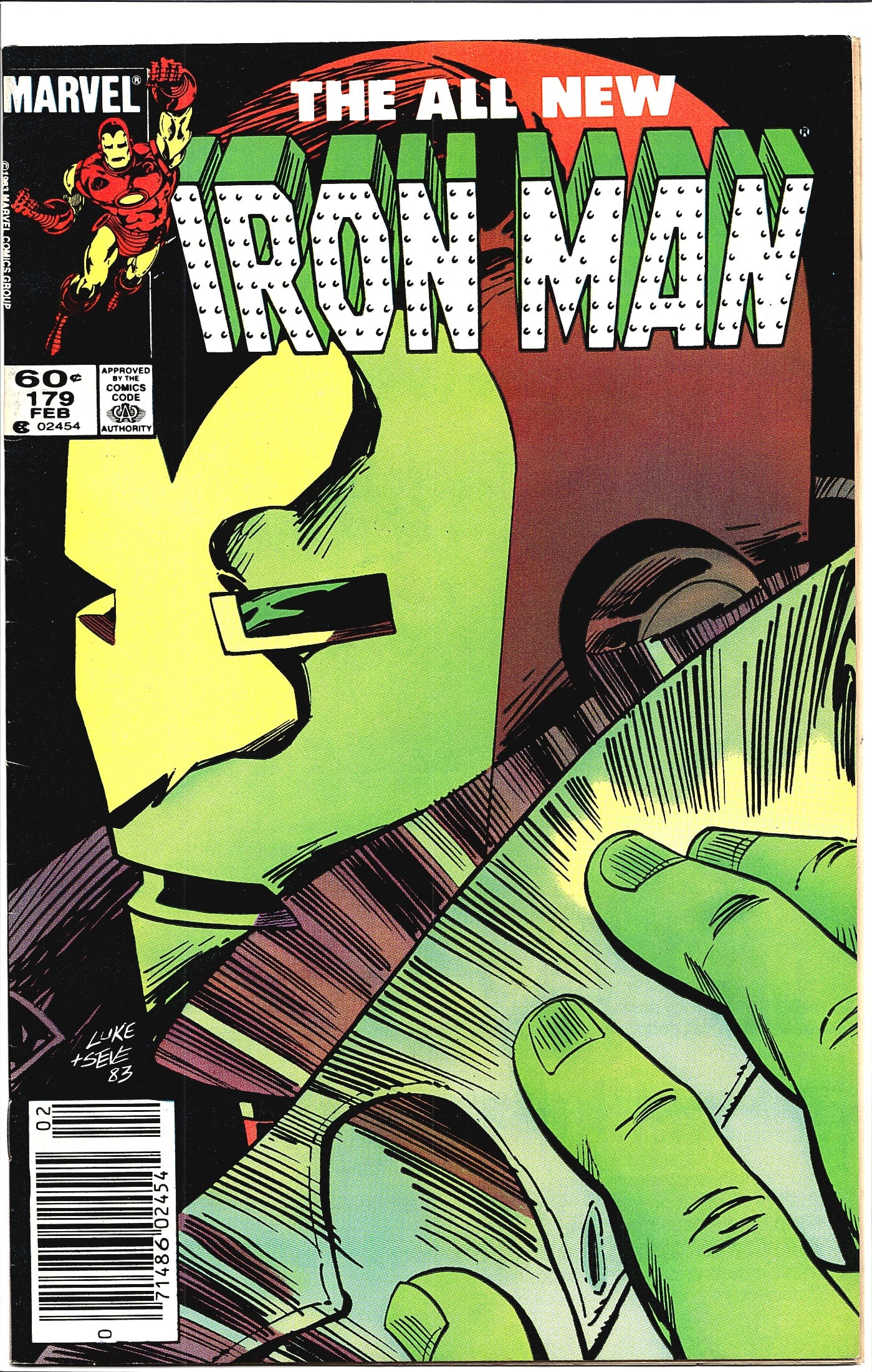 Marvel Iron Man #179 1984 Comic Book Original Edi: Iron Man #179, published by Marvel Comics and cover-dated February 1984, is part of 'The All New Iron Man' era of the long-running series. The cover art is signed by Luke and Seve (dated '83) and