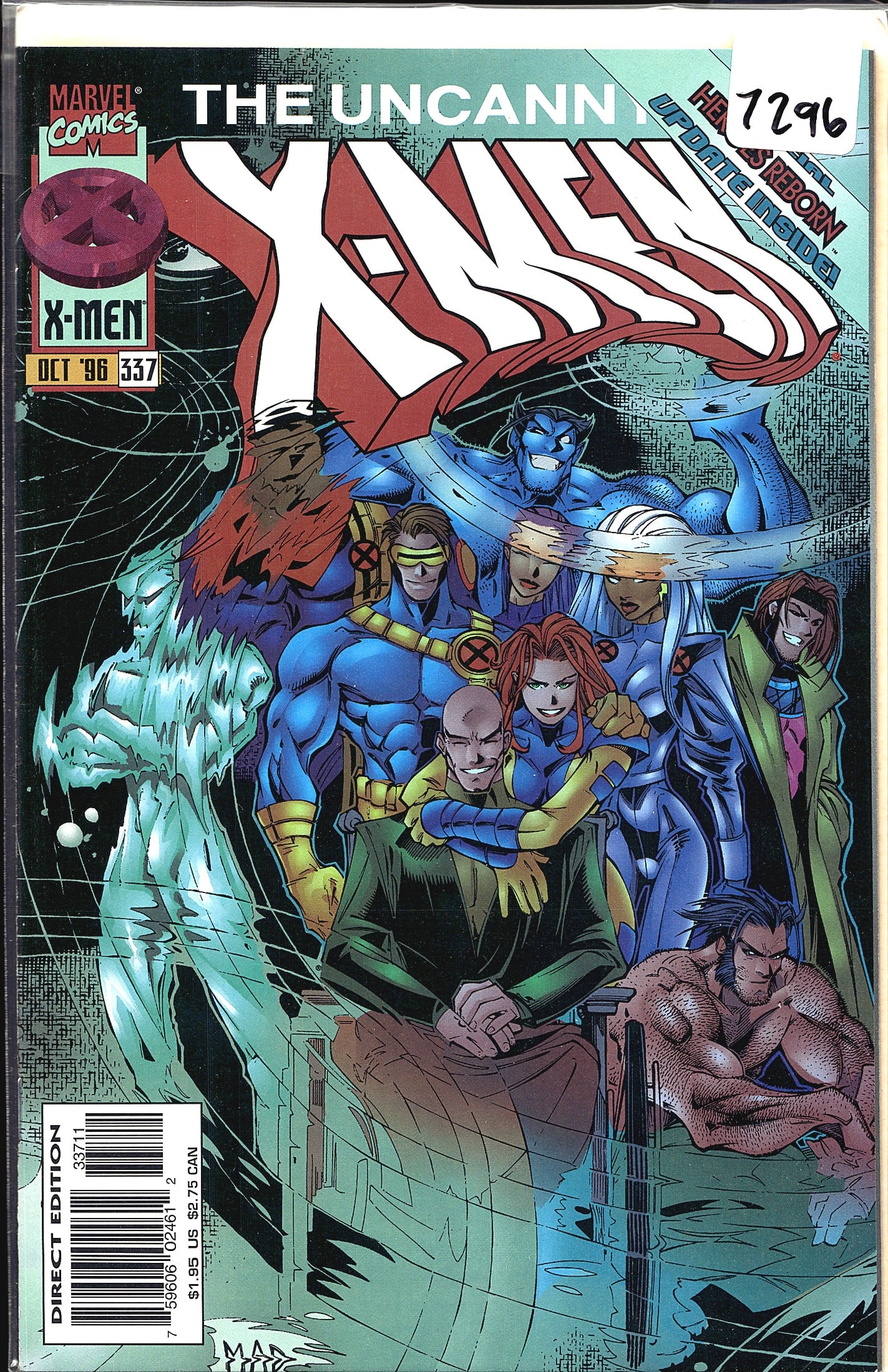 1996 Marvel Uncanny X-Men #337 Oct '96 Direct Edi (1 of 1)
