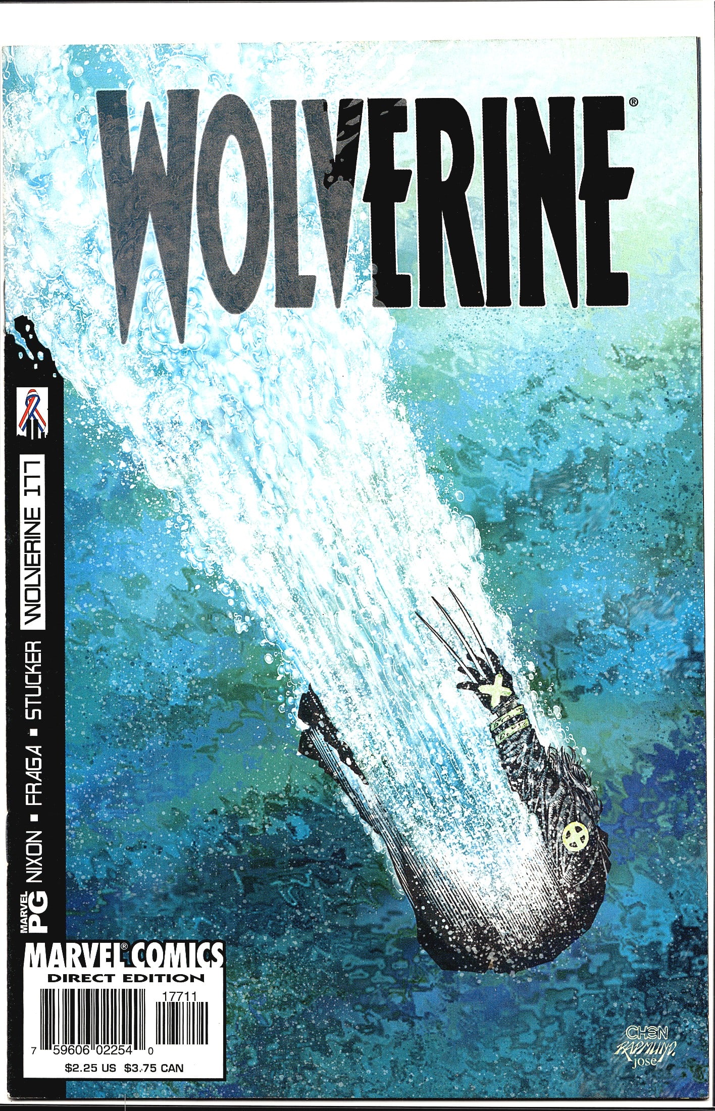 2002 Marvel Wolverine #177 Newsstand Variant (1 of 1)