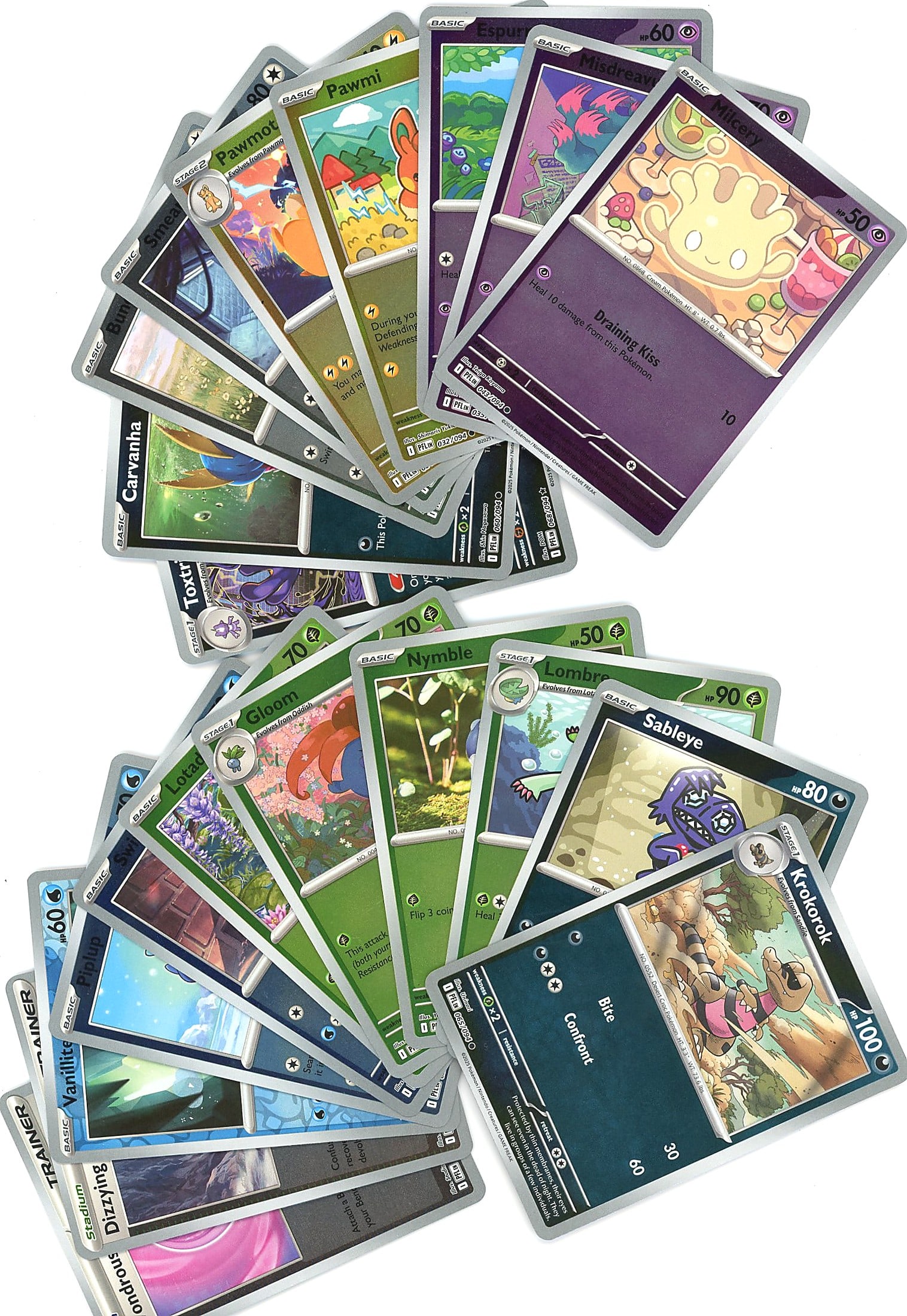 Lot of Reverse Holo Pokemon Cards - Modern (1 of 1)