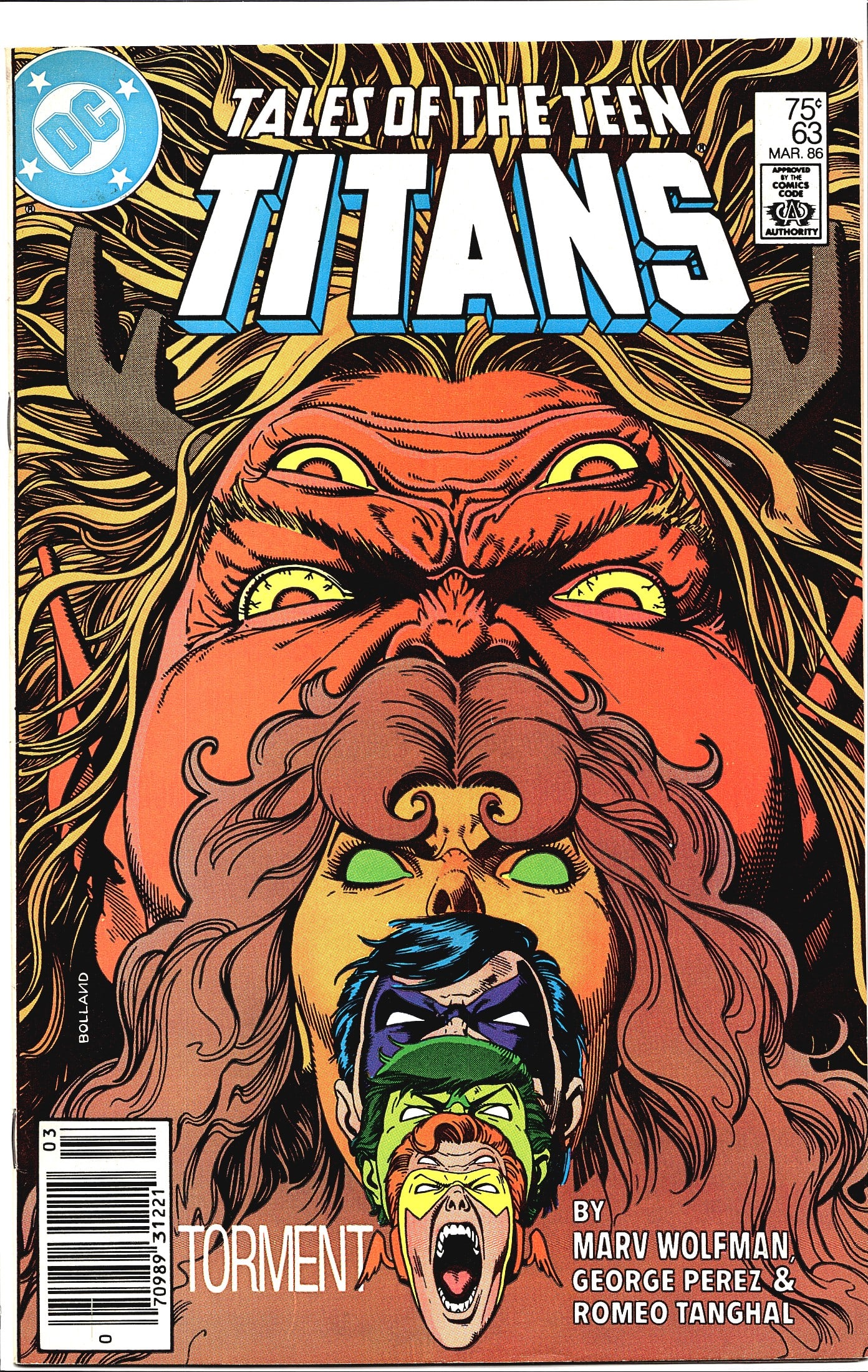 Tales of the Teen Titans #63 DC Comics Mar 1986 (1 of 1)
