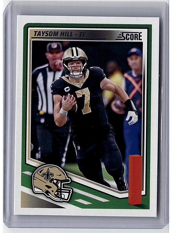 2025 Panini Score Taysom Hill #141 Football Card (1 of 1)