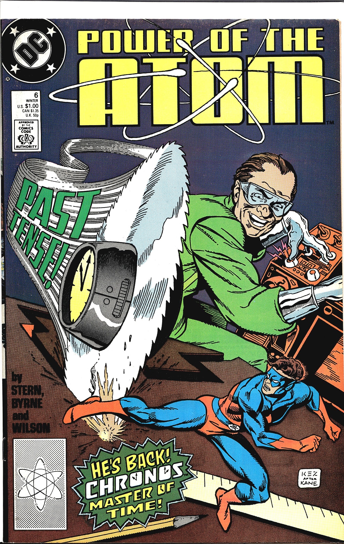 1988 DC Comics Power of the Atom #6 Comic Book (1 of 1)