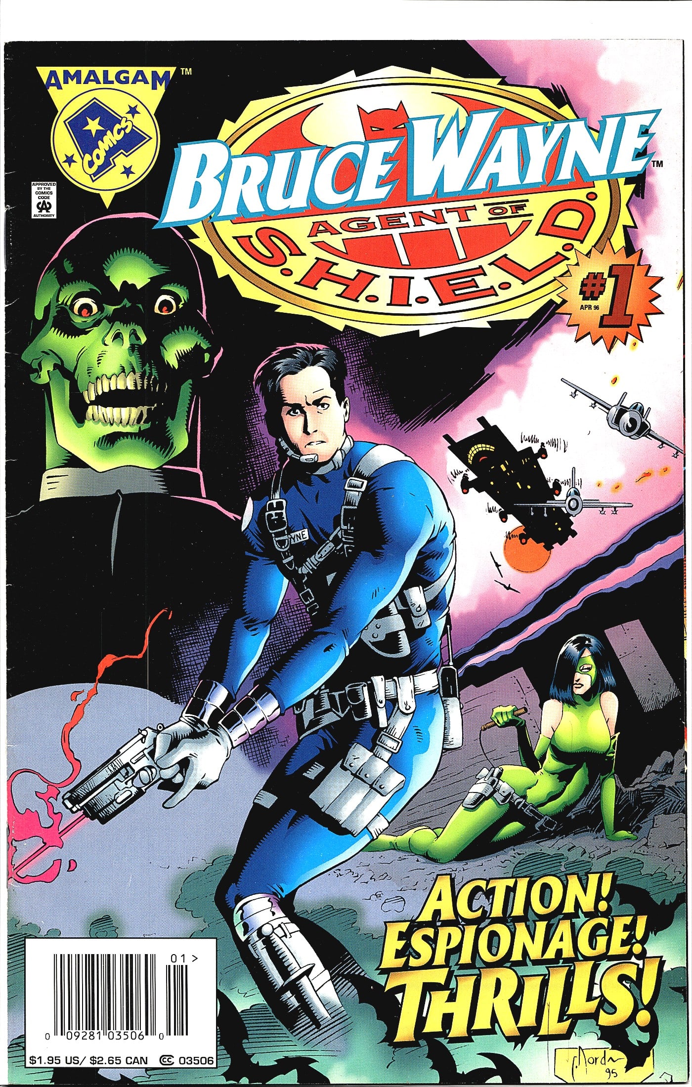 1996 Amalgam Comics Bruce Wayne Agent of (1 of 1)