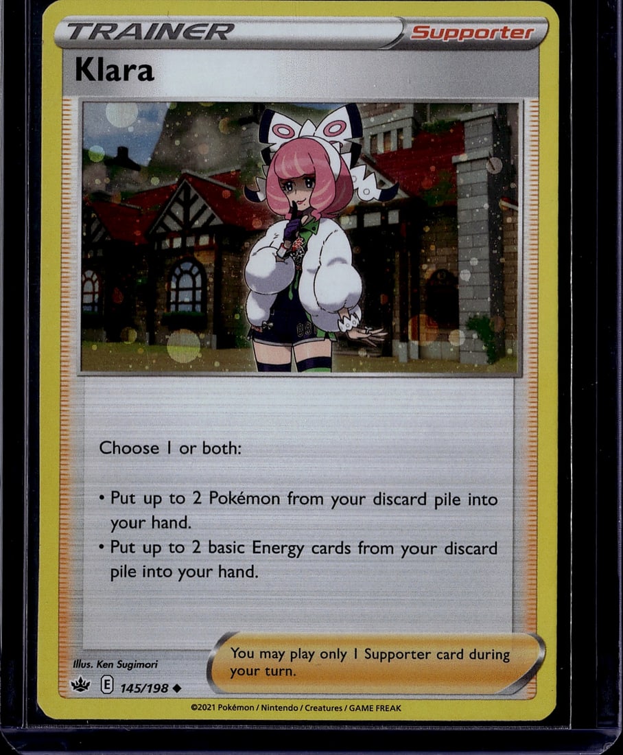2021 Pokemon Chilling Reign 145/198 Klara Near (1 of 1)