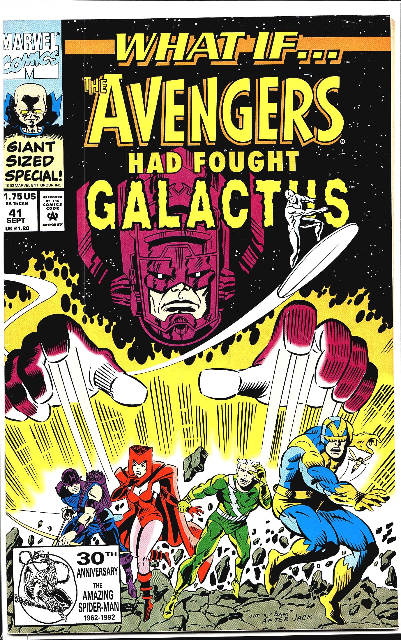 1992 Marvel Comics What If...? #41 The Avengers (1 of 1)