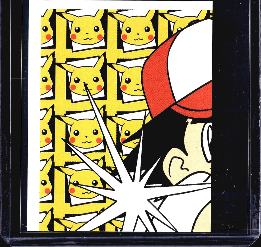 1999 Merlin Pokemon Sticker Collection #152 Ash: This listing features sticker #237 from the 1999 Merlin Collections Pokemon sticker series, an officially Nintendo-licensed product produced by Merlin Collections. The front artwork depicts Ash