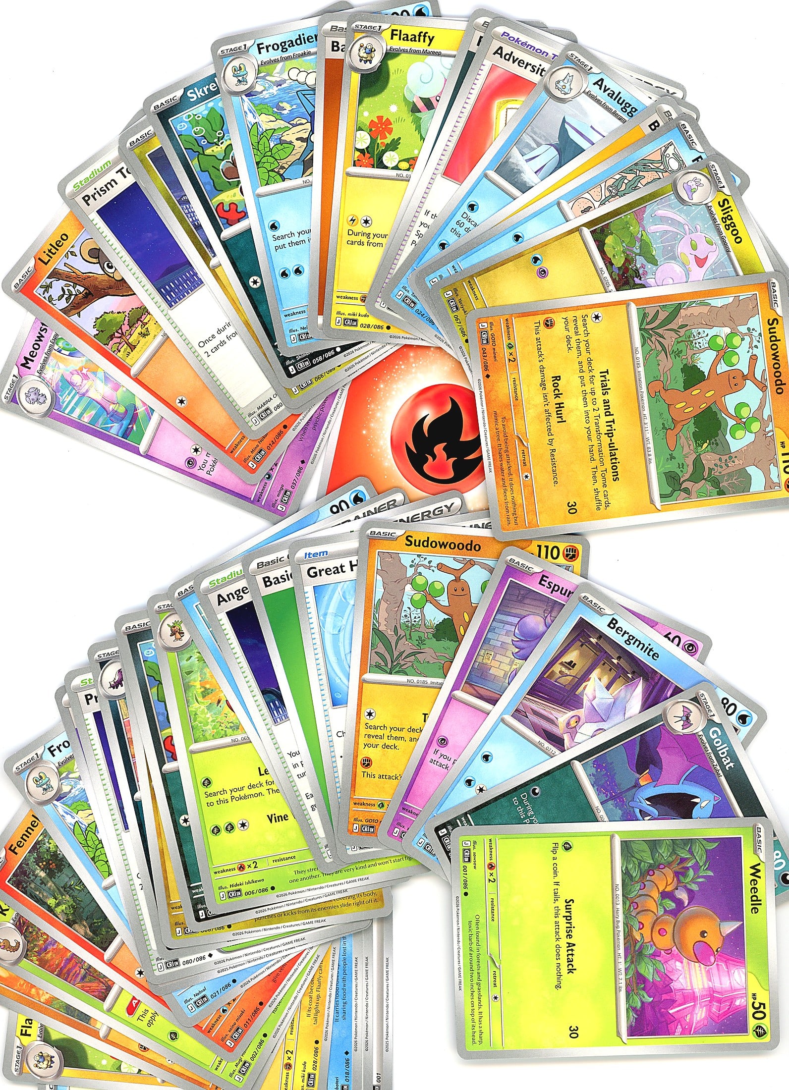 50+ Modern Pokemon Trading Cards Lot Mix TCG (1 of 1)