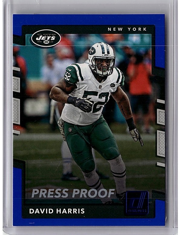 2012 Topps David Harris #404 Football Card Near (1 of 1)
