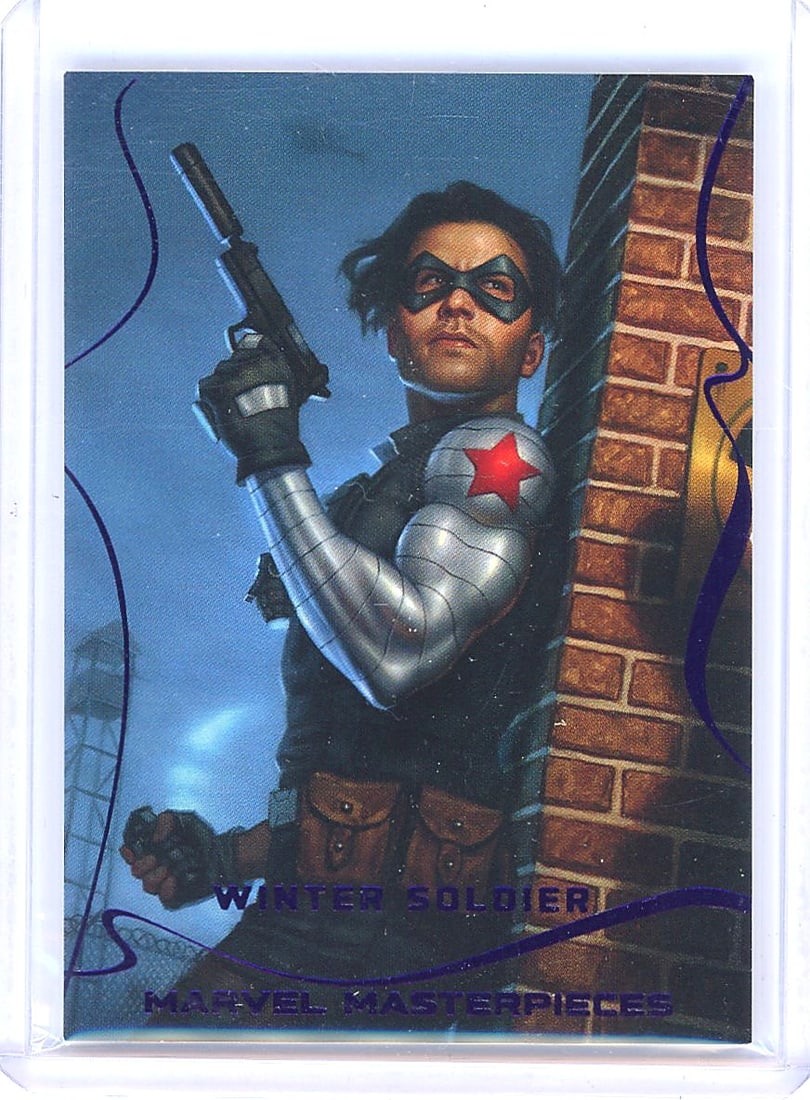 2022 Marvel Masterpieces Winter Soldier Card #52 (1 of 2)