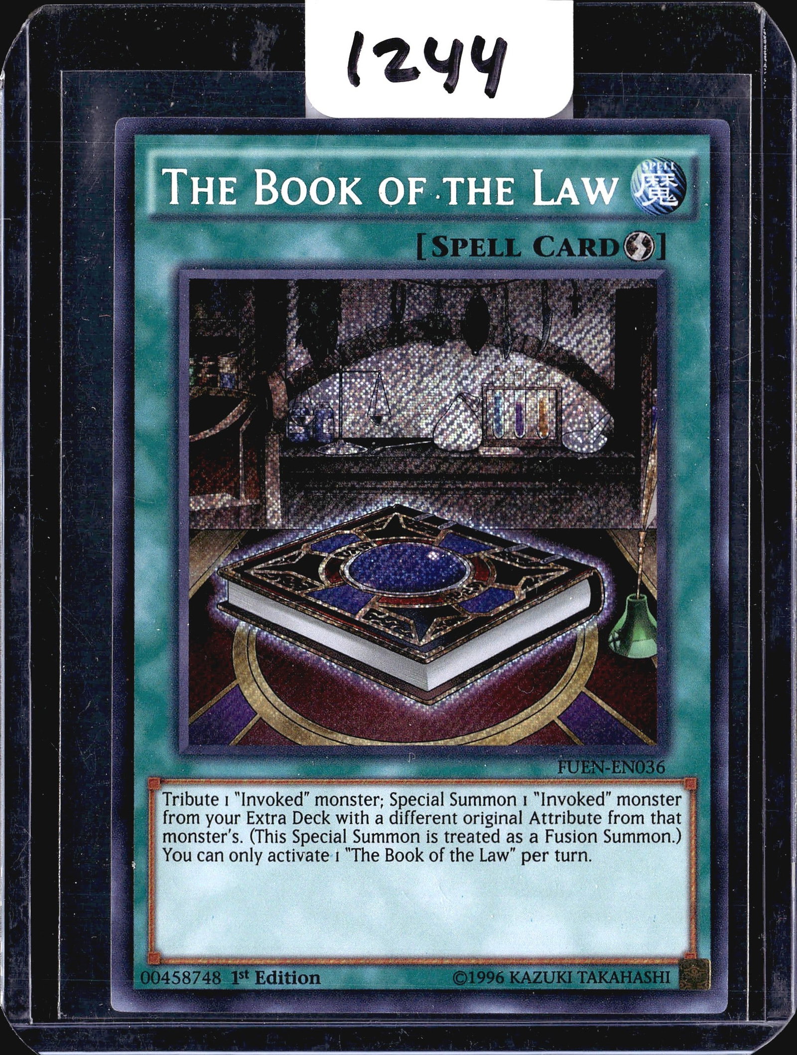 2020 Konami Yu-Gi-Oh Fusion Enforcers FUEN-EN036: This is a 2020 Yu-Gi-Oh trading card from Konami's Fusion Enforcers set, card number FUEN-EN036. The card is ungraded and offered in raw condition as pictured. Fusion Enforcers is a core expansion