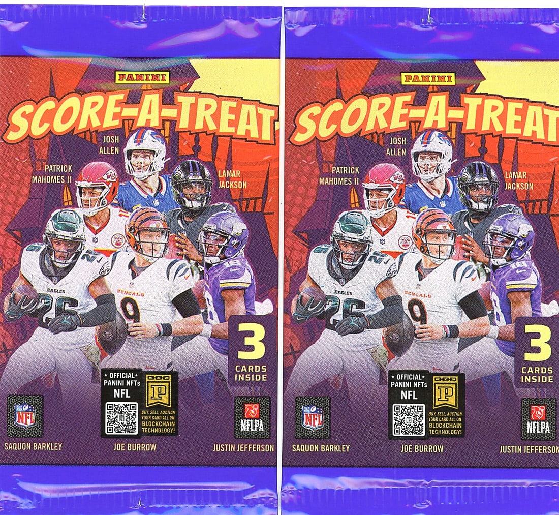 2025 Panini Score-A-Treat Football Pack Mahomes (1 of 1)