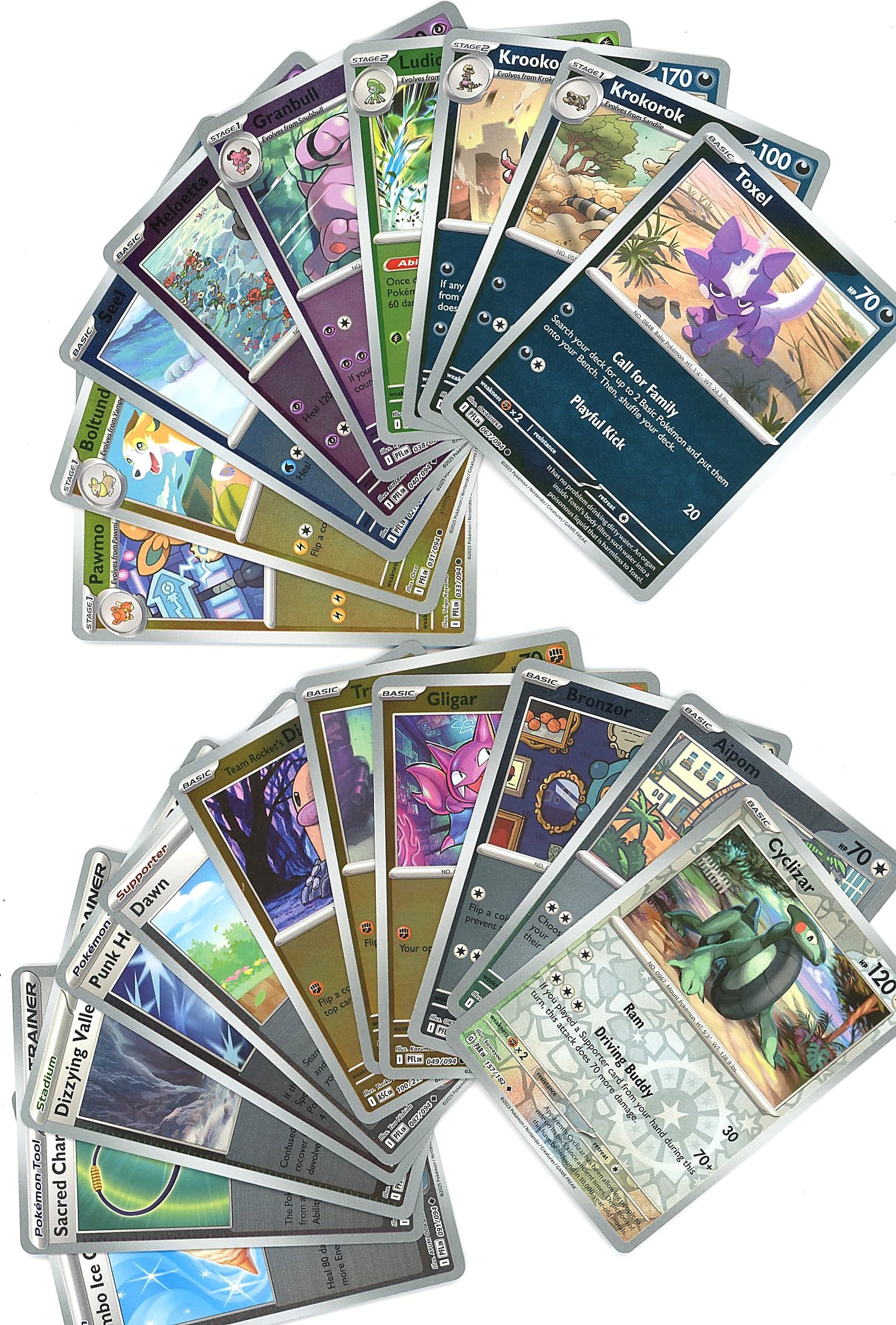 Lot of Reverse Holo Pokemon Cards - Modern (1 of 1)